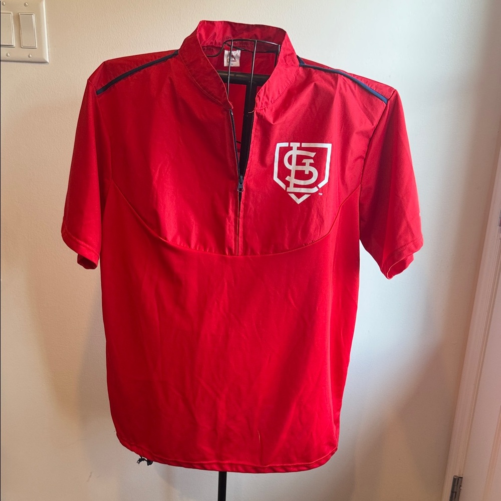 Red Men's Jersey with Logo